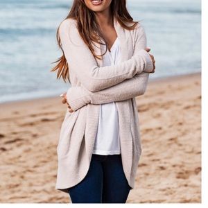 Barefoot Dreams CozyChic Circle Cardigan, Medium